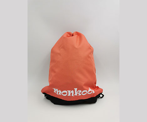 300D Orange Gym Bag